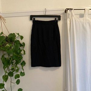 Norton McNaughton Black Pencil Skirt